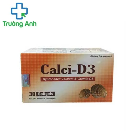 Calci-D3 TPP France - Giúp bổ sung vitamin hiệu quả