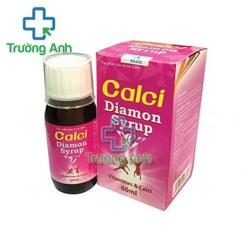 Calci Diamon Syrup - Giúp bổ sung canxi hiệu quả