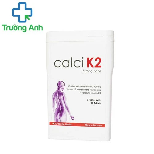 Calci K2 Mezina - Giúp bổ sung canxi cho xương chắc khỏe