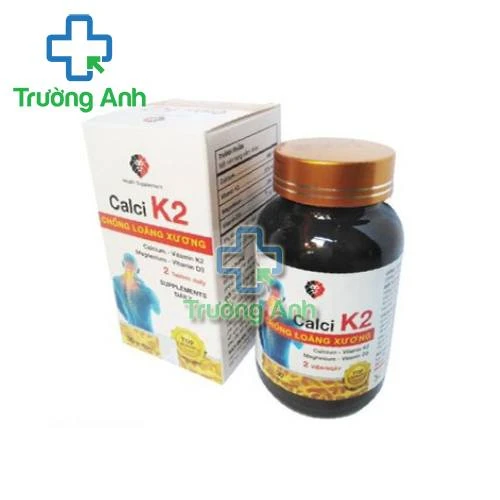 Calci K2 - Giúp bổ sung calci, phòng ngừa loãng xương hiệu quả