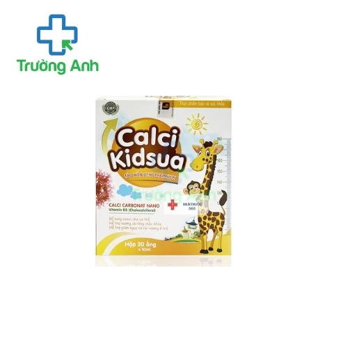 Calci Kidsua Biopro - Hỗ trợ bổ sung calci giúp xương chắc khỏe