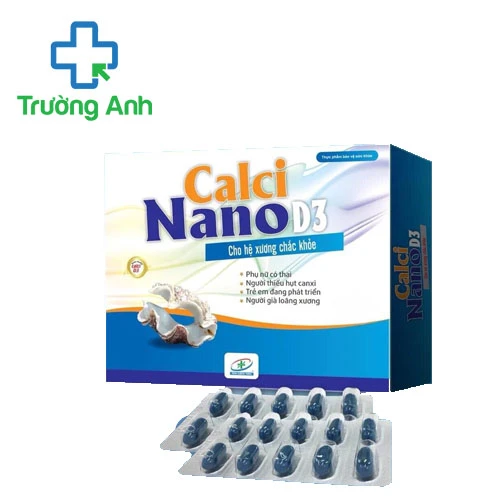 Calci nano D3 Santex - Bổ sung canxi hiệu quả
