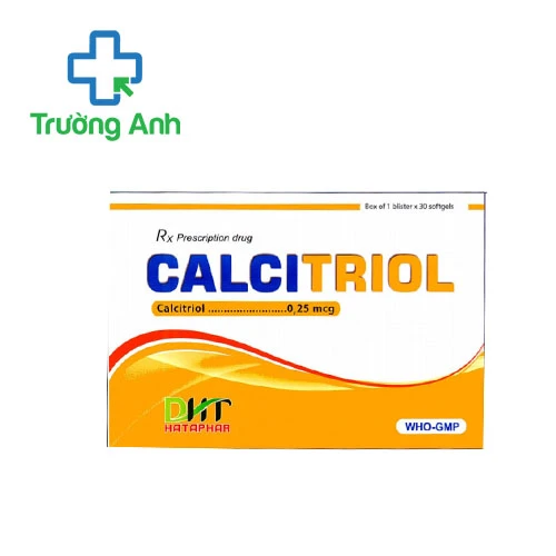 Calcitriol DHT (90 viên) - Thuốc điều trị loãng xương Hataphar