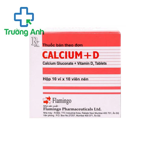 CALCIUM+D - Giúp phòng & điều trị loãng xương của Ấn Độ
