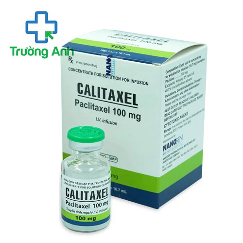 Calitaxel 100mg/16,7ml - Thuốc điều trị ung thư hiệu quả của NaNoGen