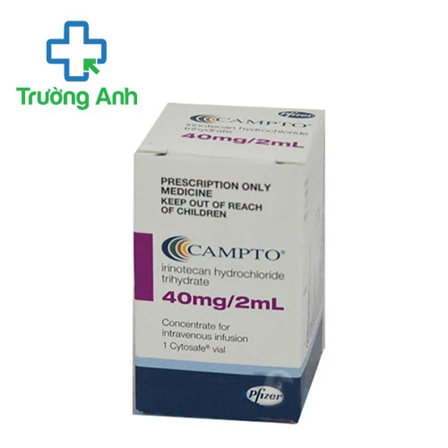 Campto 40mg/2ml - Thuốc điều trị ung thư cổ tử cung hiệu quả