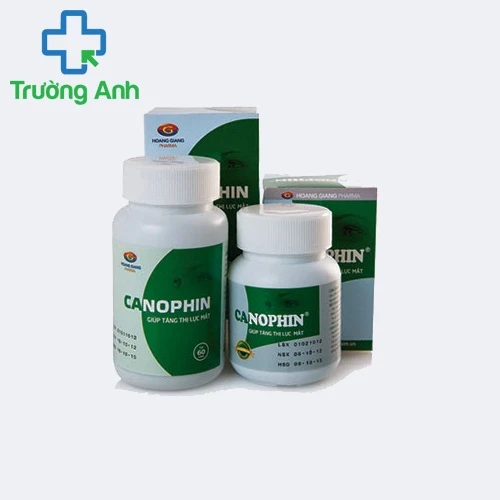Canophin (lọ 60 viên) - Thuốc bổ mắt của Hoang Giang Pharma