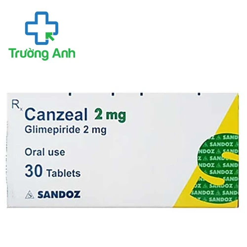 Canzeal 2mg - Thuốc điều trị đái tháo đường tuýp 2 hiệu quả