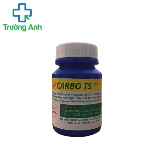 Carbo TS - Thuốc điều trị ngộ độc, tiêu chảy hiệu quả của AMTEX