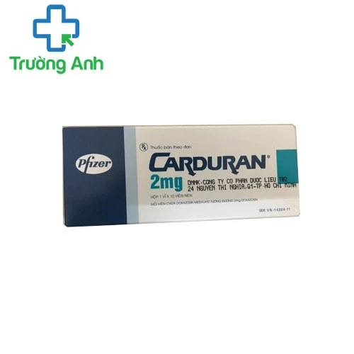 Carduran 2mg - Thuốc điều trị bứu lành tiền liệt tuyến hiệu quả