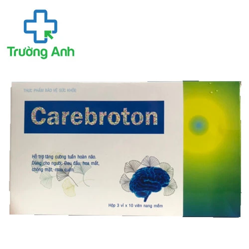 Carebroton - Hoạt huyết tăng cường tuần hoàn não hiệu quả