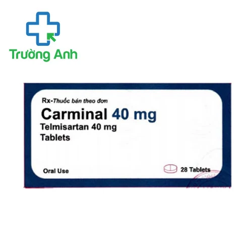 Carminal 40mg - Thuốc điều trị tăng huyết áp hiệu quả của Tây Ban Nha