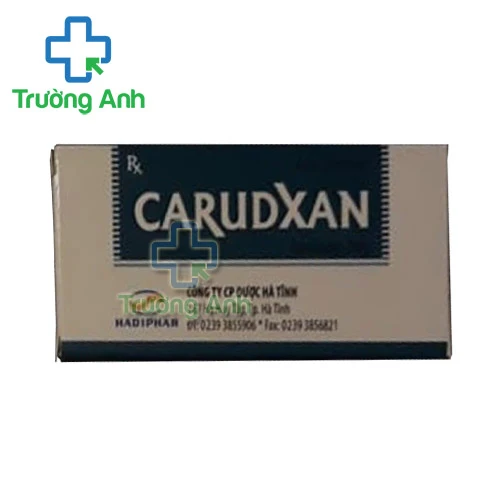 Carudxan Hadiphar - Thuốc điều trị tăng huyết áp, phì đại lành tính tuyến tiền liệt