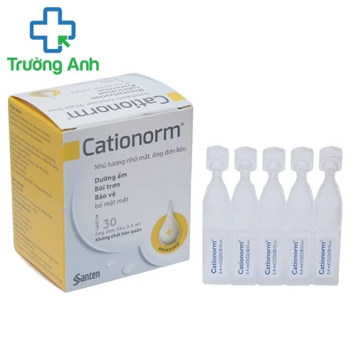 Cationorm 0.4ml - Dung dịch nhỏ mắt