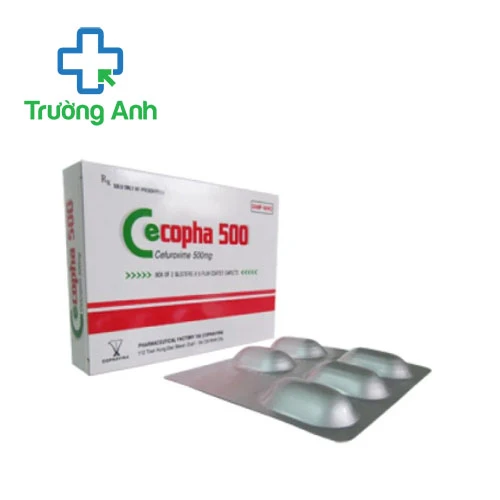 Cecopha 500mg Cophavina - Thuốc điều trị nhiễm khuẩn hiệu quả