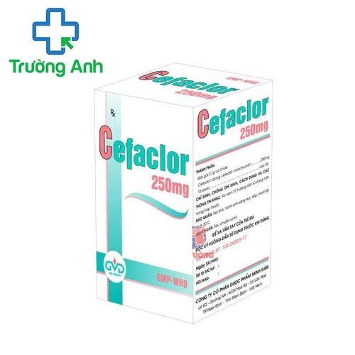 Cefaclor 250mg bột MD Pharco - Thuốc điều trị nhiễm khuẩn hiệu quả