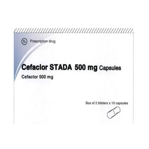 Cefaclor Stada 500mg capsules Pymepharco - Thuốc điều trị nhiễm khuẩn hiệu quả
