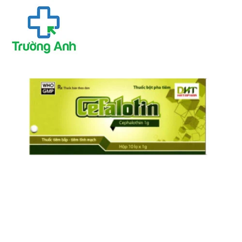 Cefalotin 1g DHT - Thuốc điều trị nhiễm khuẩn hiệu quả