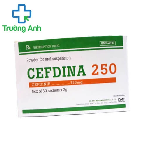 Cefdina 250 - Thuốc điều trị các nhiễm khuẩn hiệu quả của Hataphar