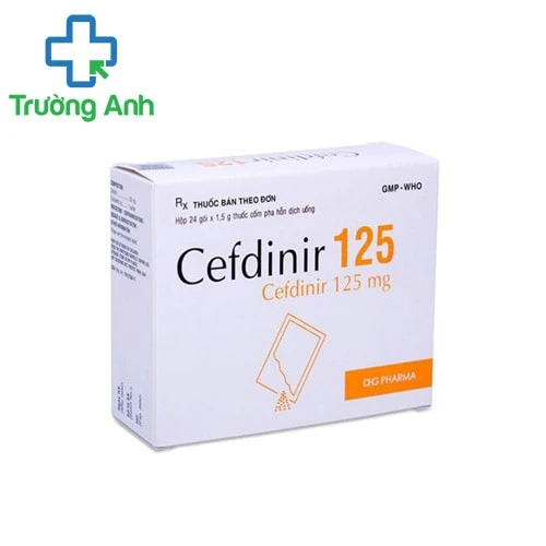 Cefdinir 125mg DHG - Thuốc điều trị nhiễm trùng khuẩn hiệu quả