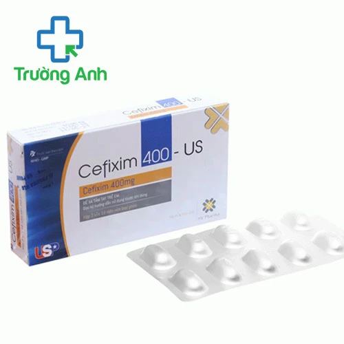 Cefixim 400 - US - Thuốc điều trị nhiễm khuẩn hiệu quả