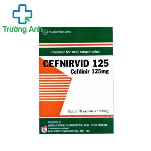 Cefnirvid 125 - Thuốc điều trị nhiễm khuẩn hiệu quả của Vidipha