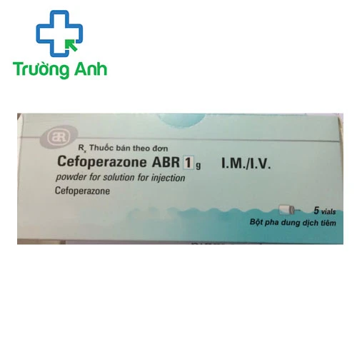 Cefoperazone ABR 1g - Thuốc điều trị nhiễm trùng của Bulgaria