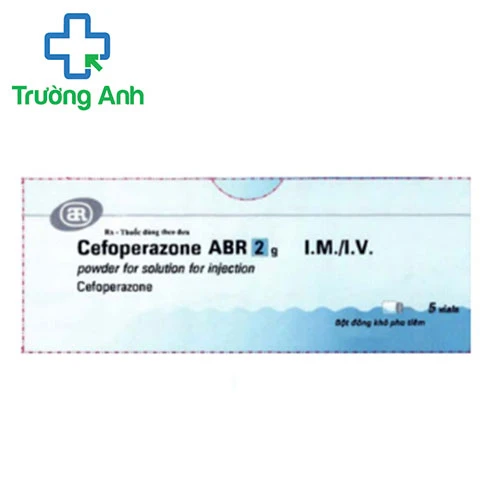 Cefoperazone ABR 2g - Thuốc điều trị nhiễm khuẩn hiệu quả Bulgaria