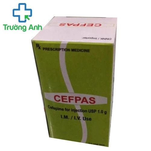 CEFPAS 1g - Thuốc điều trị nhiễm khuẩn hiệu quả