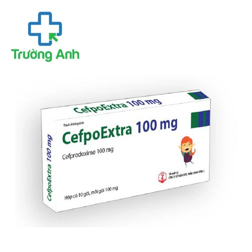 CefpoExtra 100mg Dopharma - Thuốc điều trị nhiễm khuẩn hiệu quả