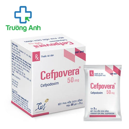 Cefpovera 50mg TFI - Thuốc điều trị nhiễm khuẩn hiệu quả
