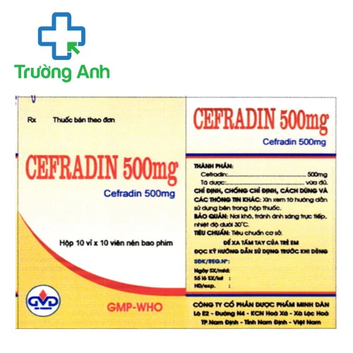 Cefradin 500mg MD Pharco (viên nén) - Thuốc điều trị nhiễm khuẩn hiệu quả