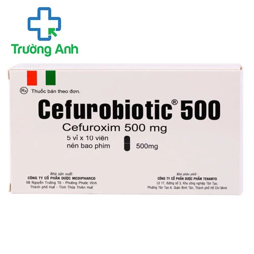 Cefurobiotic 500 - Thuốc điều trị nhiễm khuẩn hiệu quả của Medipharco