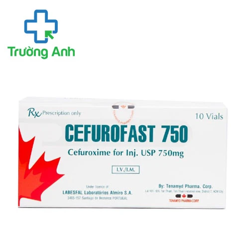 Cefurofast 750 - Thuốc điều trị nhiễm khuẩn hiệu quả