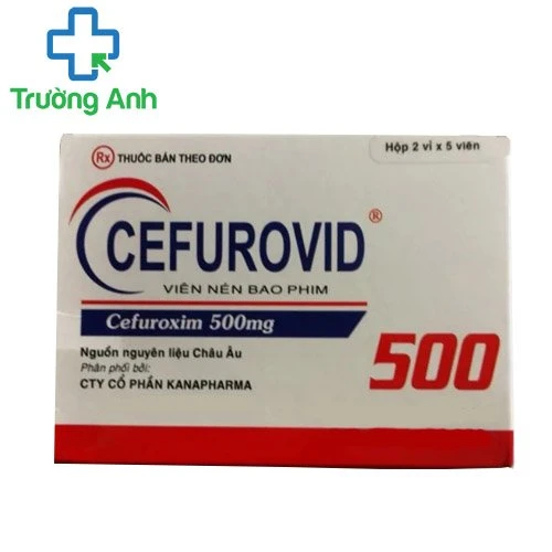  Cefurovid 500mg - Thuốc điều trị nhiễm khuẩn hiệu quả