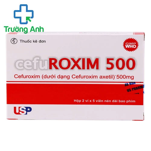 cefuROXIM 500 USP - Thuốc điều trị nhiễm khuẩn