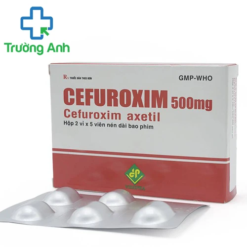 Cefuroxim 500mg Vidipha - Thuốc điều trị nhiễm khuẩn hiệu quả
