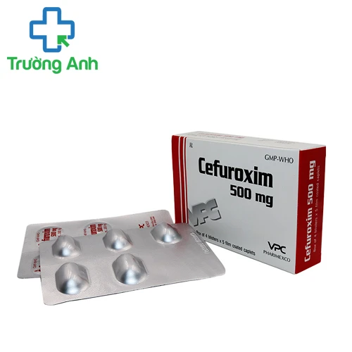 Cefuroxim 500mg DCL - Thuốc kháng sinh Cephalosporin thế hệ 2