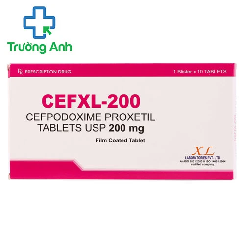 CEFXL 200 - Thuốc điều trị nhiễm khuẩn hiệu quả của Ấn Độ
