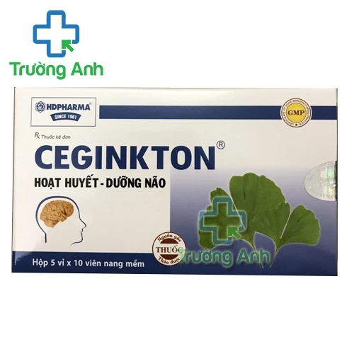 Ceginkton  - Giúp tăng cường tuần hoàn máu não hiệu quả của HD Pharma