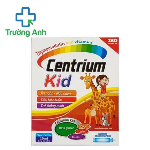 Centrium Kid Trường Thọ (ống 10ml) - Hỗ trợ tăng cường hấp thu dưỡng chất hiệu quả