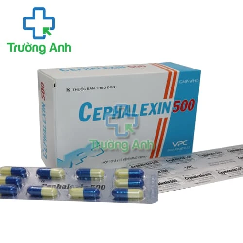 Cephalexin 500mg Cửu Long (100 viên) - Thuốc điều trị nhiễm khuẩn hiệu quả
