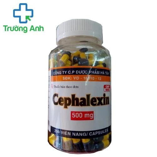 Cephalexin 500mg Hà Tây - Thuốc điều trị nhiễm trùng hiệu quả 