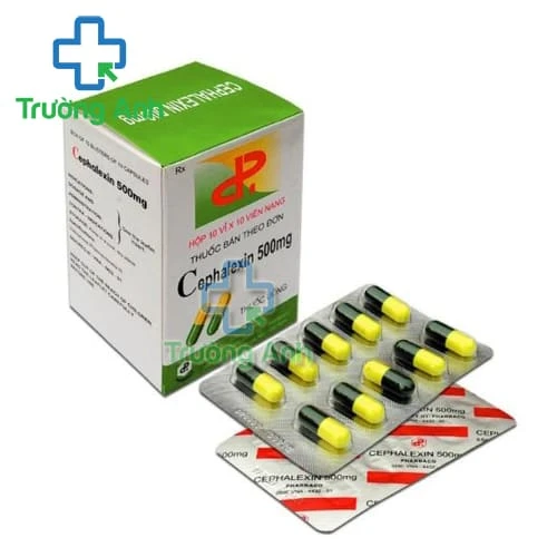 Cephalexin 500mg Pharbaco - Thuốc kháng sinh hiệu quả