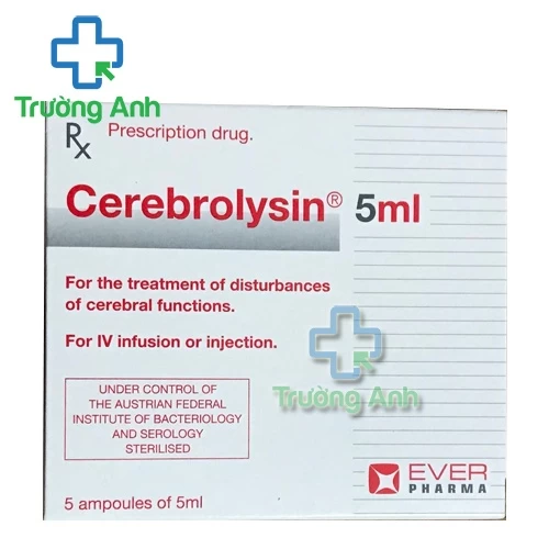 Cerebrolysin 5ml - Thuốc điều trị rối loạn trí nhớ của Austria hiệu quả