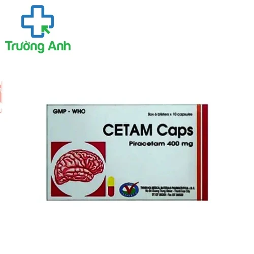 Cetam caps 400mg - Thuốc điều trị rối loạn thần kinh hiệu quả