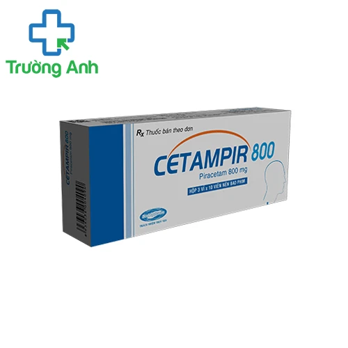 Cetampir 800 - Thuốc điều trị suy giảm trí nhớ hiệu quả