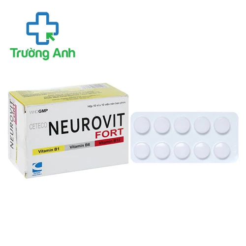Ceteco Neurovit Fort - Giúp bổ sung vitamin B, điều trị rối loạn thần kinh hiệu quả