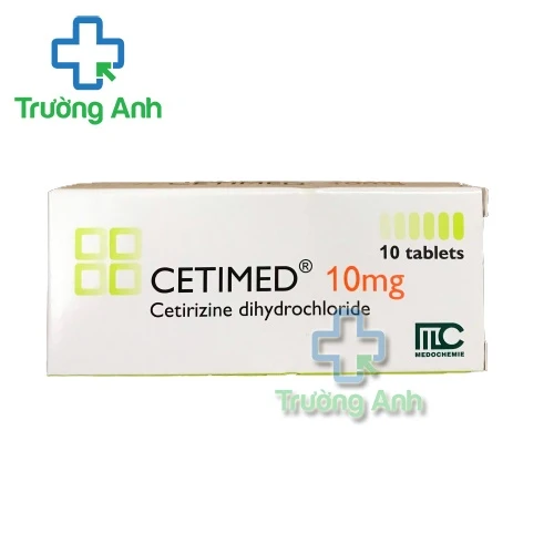 Cetimed 10mg - Thuốc điều trị viêm mũi dị ứng hiệu quả của Công Hòa Síp