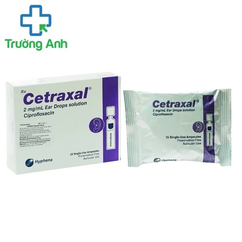 Cetraxal - Thuốc nhỏ tai
